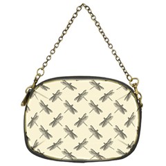 Dragonfy Insect Pattern Chain Purse (one Side)