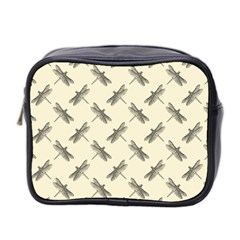 Dragonfy Insect Pattern Mini Toiletries Bag (two Sides)