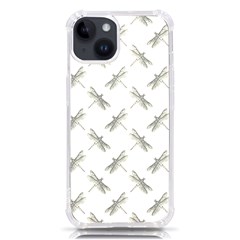 Dragonfy Insect Pattern Iphone 14 Tpu Uv Print Case by Maspions