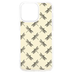 Dragonfy Insect Pattern Iphone 15 Pro Max Tpu Uv Print Case