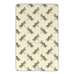 Dragonfy Insect Pattern Name Card Style Usb Flash Drive by Maspions