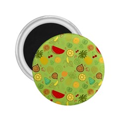 Art Fruits Pattern 2 25  Magnets