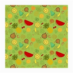 Art Fruits Pattern Medium Glasses Cloth by Maspions