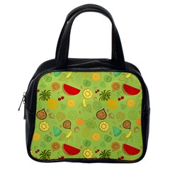 Art Fruits Pattern Classic Handbag (one Side)