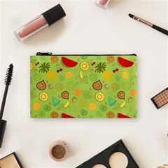 Art Fruits Pattern Cosmetic Bag (small)