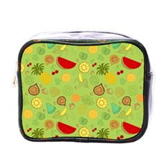 Art Fruits Pattern Mini Toiletries Bag (one Side)