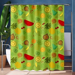 Art Fruits Pattern Shower Curtain 60  X 72  (medium) 