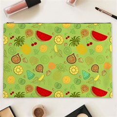 Art Fruits Pattern Cosmetic Bag (xxl)