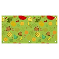 Art Fruits Pattern Banner And Sign 6  X 3 