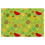 Art Fruits Pattern Banner and Sign 6  x 4  Front