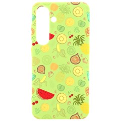 Art Fruits Pattern Samsung Galaxy S24 6 2 Inch Black Tpu Uv Case by Maspions