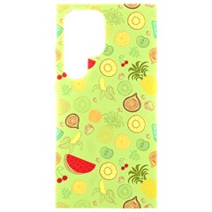 Art Fruits Pattern Samsung Galaxy S24 Ultra 6 9 Inch Black Tpu Uv Case by Maspions