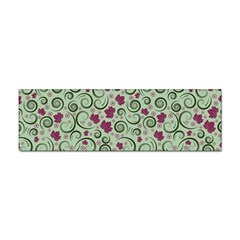 Swirls Foliage Leaves Green Sticker (bumper)