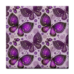 Butterflies Butterfly Insect Animal Nature Tile Coaster