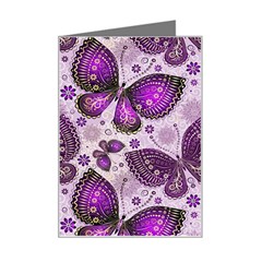 Butterflies Butterfly Insect Animal Nature Mini Greeting Card