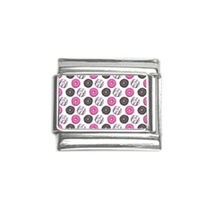 Pattern Seamless Design Decorative Italian Charm (9mm) by Maspions