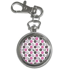 Pattern Seamless Design Decorative Key Chain Watches