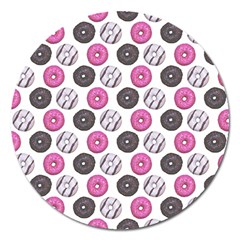 Pattern Seamless Design Decorative Magnet 5  (round)