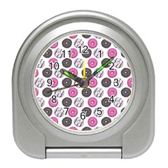 Pattern Seamless Design Decorative Travel Alarm Clock by Maspions