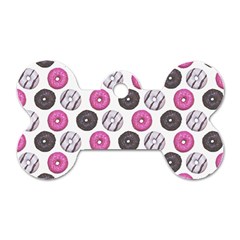 Pattern Seamless Design Decorative Dog Tag Bone (one Side)