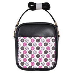 Pattern Seamless Design Decorative Girls Sling Bag