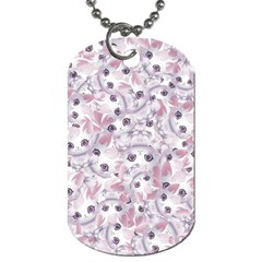 Sweet Kawaii Kitty Pattern (ai) Bk Dog Tag (two Sides) by dflcprintsclothing