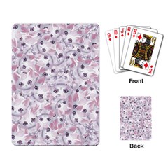 Sweet Kawaii Kitty Pattern (ai) Bk Playing Cards Single Design (rectangle) by dflcprintsclothing