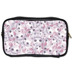 Sweet Kawaii Kitty Pattern (ai) Bk Toiletries Bag (two Sides) by dflcprintsclothing