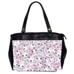 Sweet Kawaii Kitty Pattern (ai) Bk Oversize Office Handbag (2 Sides) Front