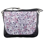 Sweet Kawaii Kitty Pattern (ai) Bk Messenger Bag Front