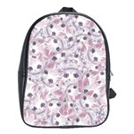 Sweet Kawaii Kitty Pattern (ai) Bk School Bag (XL) Front