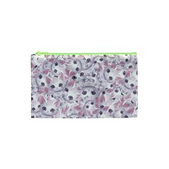 Sweet Kawaii Kitty Pattern (ai) Bk Cosmetic Bag (xs) by dflcprintsclothing