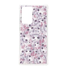 Sweet Kawaii Kitty Pattern (ai) Bk Samsung Galaxy Note 20 Ultra Tpu Uv Case by dflcprintsclothing