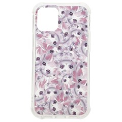 Sweet Kawaii Kitty Pattern (ai) Bk Iphone 12 Mini Tpu Uv Print Case	 by dflcprintsclothing