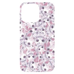 Sweet Kawaii Kitty Pattern (ai) Bk Iphone 14 Pro Max Black Uv Print Case by dflcprintsclothing