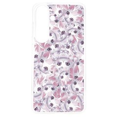 Sweet Kawaii Kitty Pattern (ai) Bk Samsung Galaxy S24 6 2 Inch Tpu Uv Case by dflcprintsclothing