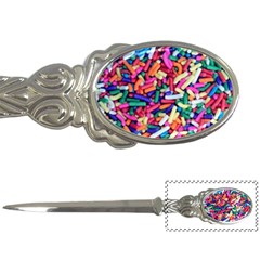 Colorful Candy Texture, Close-up Letter Opener by kyorashop23