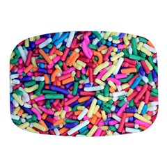 Colorful Candy Texture, Close-up Mini Square Pill Box by kyorashop23