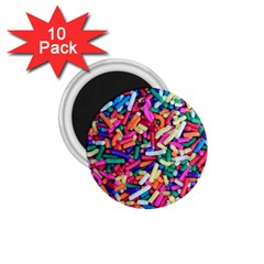 Colorful Candy Texture, Close-up 1 75  Magnets (10 Pack)  by kyorashop23