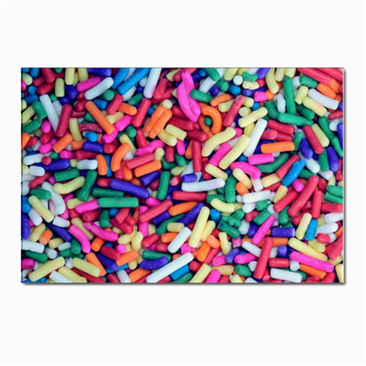 Colorful Candy Texture, Close-up Postcard 4 x 6  (Pkg of 10)