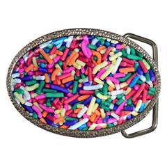 Colorful Candy Texture, Close-up Belt Buckles by kyorashop23