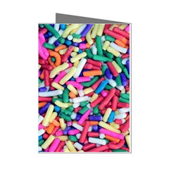 Colorful Candy Texture, Close-up Mini Greeting Cards (pkg Of 8)