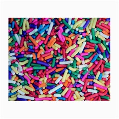 Colorful Candy Texture, Close-up Small Glasses Cloth