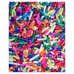 Colorful Candy Texture, Close-up Drawstring Bag (small) by kyorashop23