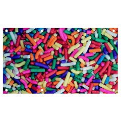 Colorful Candy Texture, Close-up Banner And Sign 7  X 4  by kyorashop23