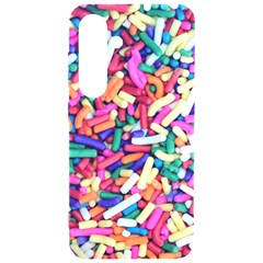 Colorful Candy Texture, Close-up Samsung Galaxy S24 6 2 Inch Black Tpu Uv Case