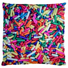 Colorful Candy Texture, Close-up 16  Baby Flannel Cushion Case (two Sides)