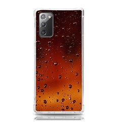 Water Drops, Lui, Amazing Samsung Galaxy Note 20 Tpu Uv Case by kyorashop23