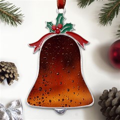 Water Drops, Lui, Amazing Metal Holly Leaf Bell Ornament