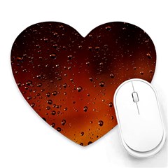 Water Drops, Lui, Amazing Heart Mousepad by kyorashop23